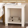 Living Room Bedroom Modern 2-Tier Side Table